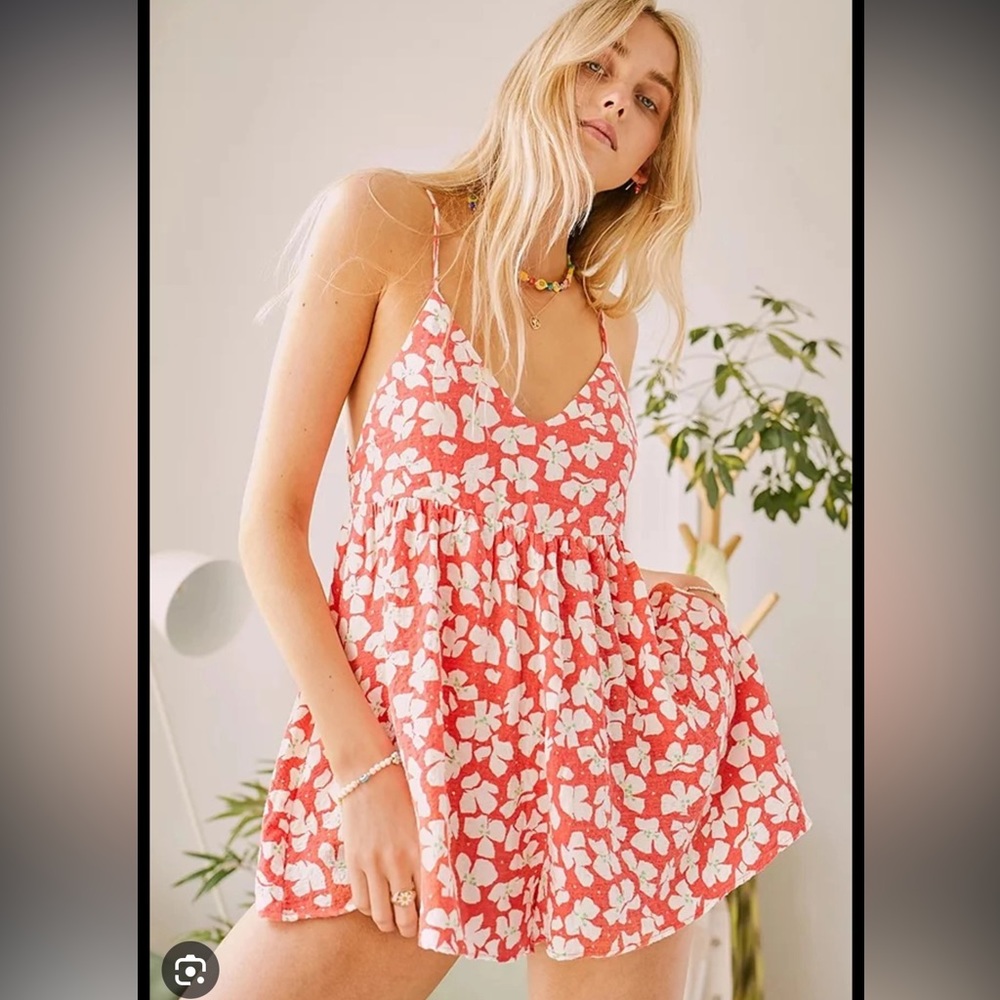 Urban outfitters floral romper